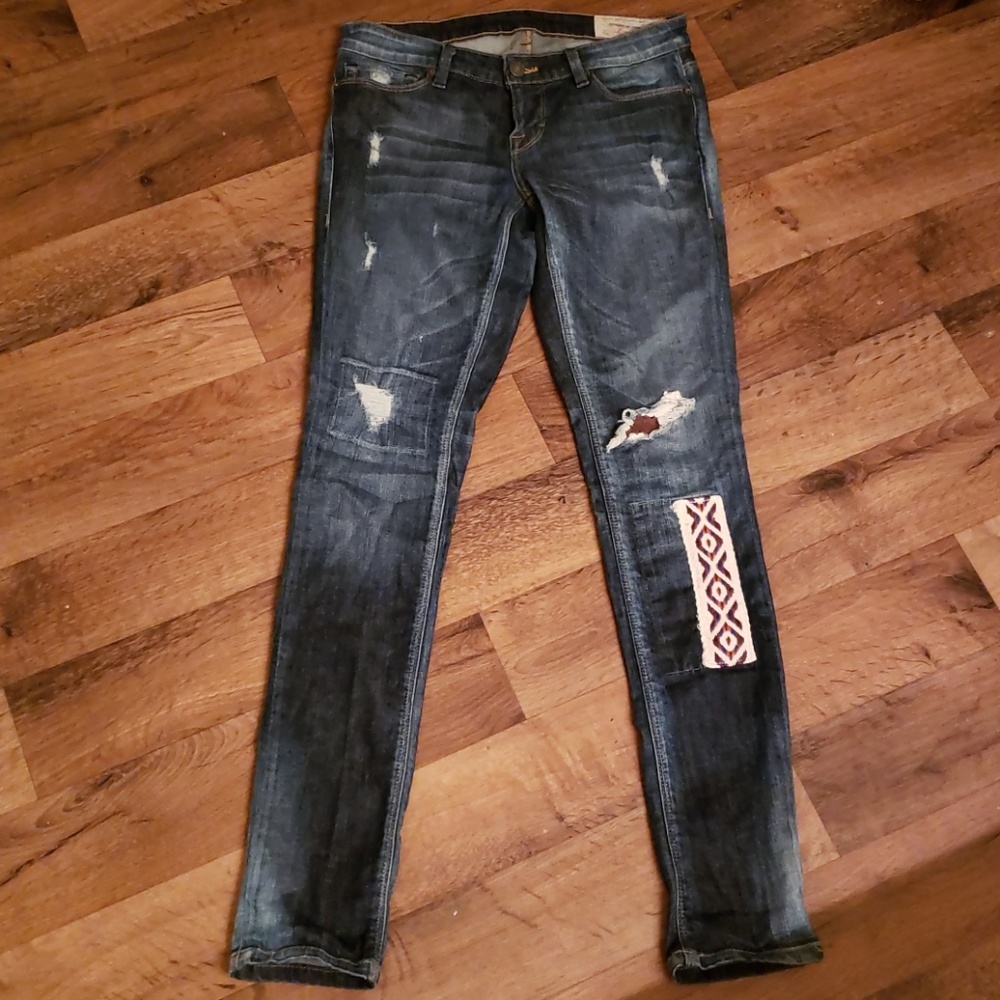 Free People Artisan De Luxe Skinny Jeans